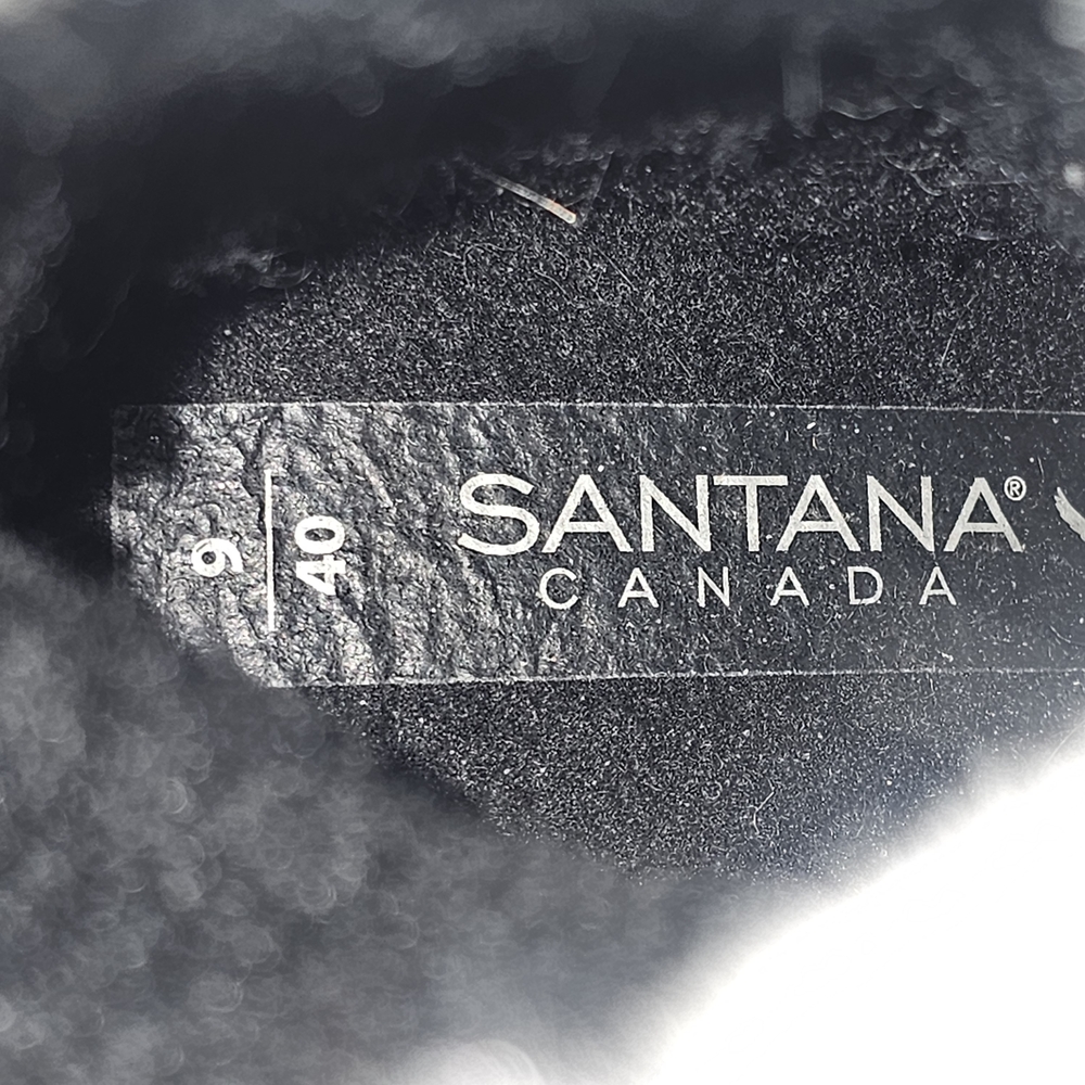 Santana Canada Maleo Made in Italy Winter Fur Weatherproof Boots Women‎ Size 9 - Picture 9 of 15